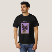 「メェ」面白い犬のミームTシャツ Tシャツ (正面フル)