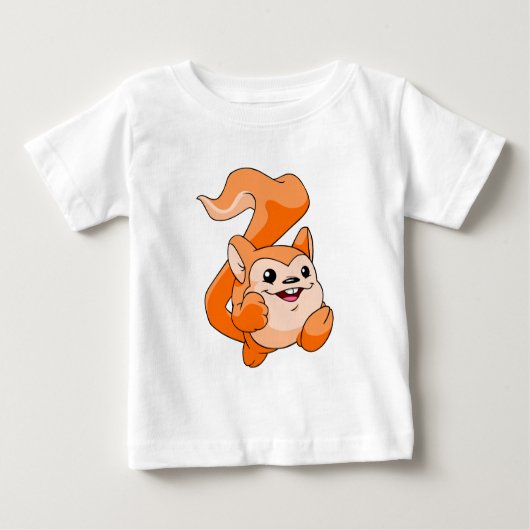 メエルカオレンジ ベビーTシャツ (正面)