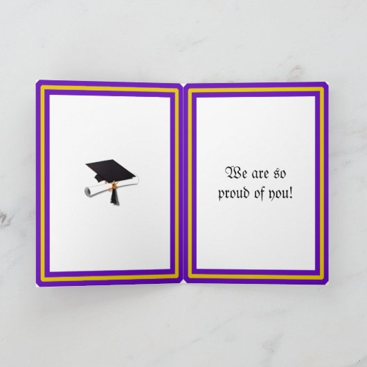 メエルカト卒業生 カード (内部)