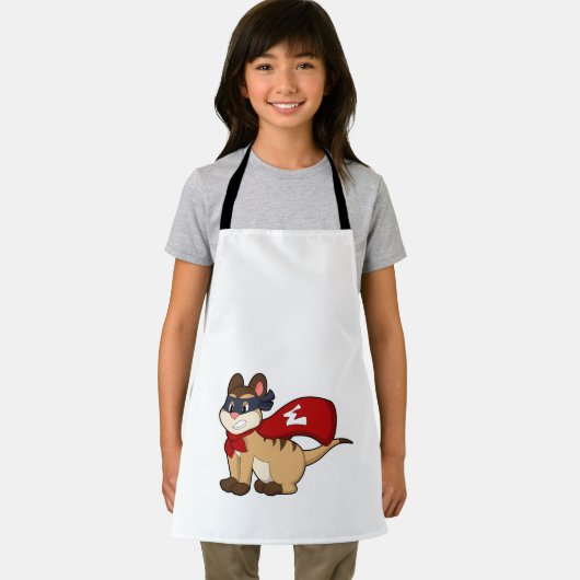 メエルカートがマスクでヒーローとして エプロン (インサイチュ)