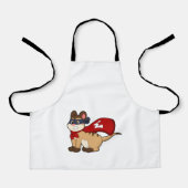 メエルカートがマスクでヒーローとして エプロン (正面)