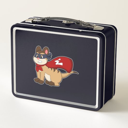 メエルカートがマスクでヒーローとして メタルランチボックス (裏面)