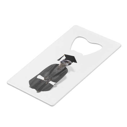 メエルカート卒業証書 クレジットカード栓抜き (正面アングル)