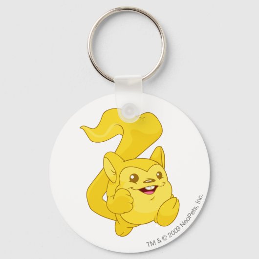 メエルカ金ゴールド キーホルダー (正面)