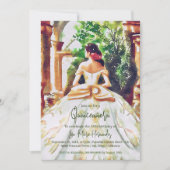 メエレガントキシカンカラフルハシエンダキンセニーラ 招待状 (正面)