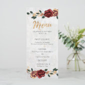 メエレガントニュー-レッドローズ金ゴールド詳細 メニュー (スタンド正面)