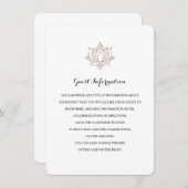 メエレガントンディ挿入カード エンクロージャーカード (正面/裏面)