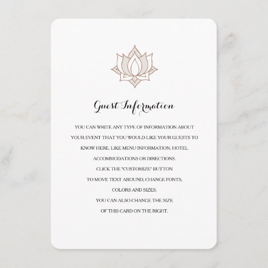 メエレガントンディ挿入カード エンクロージャーカード (正面)