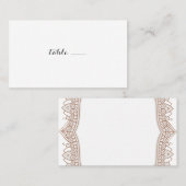 メエレガントンディ結婚の護衛カード プレイスカード (正面/裏面)