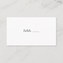 メエレガントンディ結婚の護衛カード プレイスカード