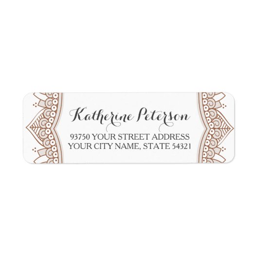 メエレガントンディ結婚ズ ラベル (正面)