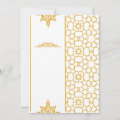 メエレガントンディ結婚式招待状 招待状 (裏面)