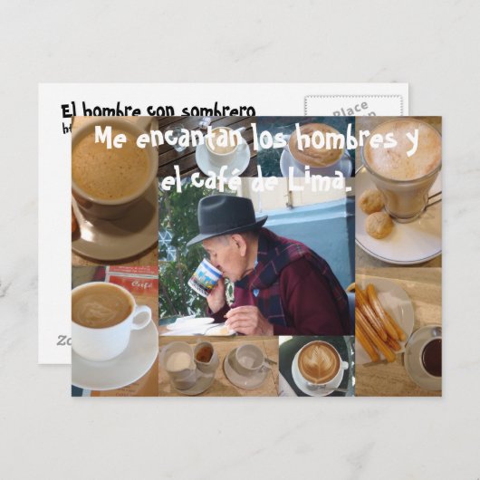 メエンカンタエルカフェ ポストカード (正面/裏面)