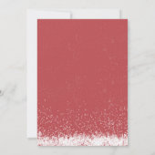 メオイモダンクリスマス写真猫ペットホリデーカード 招待状 (裏面)