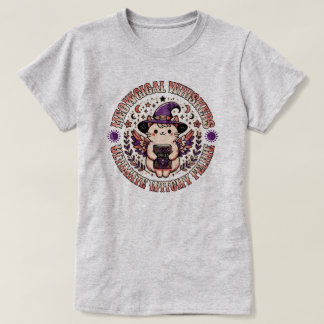 メオウィカル ウィスカース - 究極の魔女猫 Tシャツ