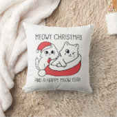 メオウィクリスマスとハッピーミュー年 クッション (ブランケット)