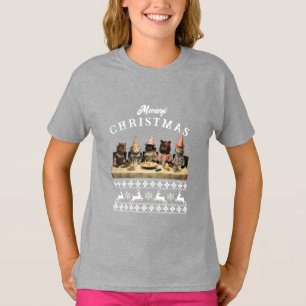 メオウィクリスマスTシャツ Tシャツ