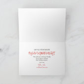 メオウィーになる |休日のおもしろいあいさつ シーズンカード (内部)