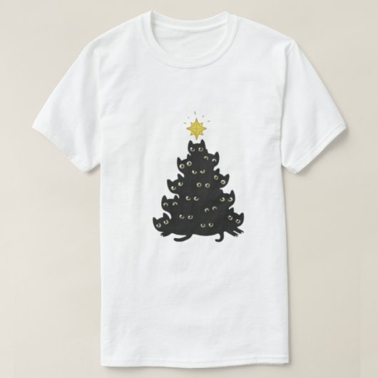 メオウィークラシッククリスマスTシャツ Tシャツ (デザイン正面)