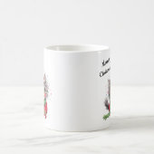 メオウィークリスマス - かわいい猫のホリデーマグ コーヒーマグカップ (中央)