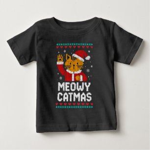 メオウィー・キャットマス ベビーTシャツ