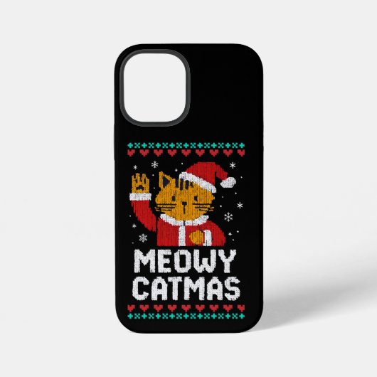 メオウィー・キャットマス iPhoneケース (裏面)