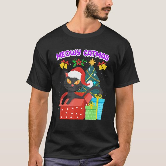 メオウィー・キャットマス Tシャツ (正面)