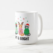メオウィー・クリスマス・キャット コーヒーマグカップ (正面右)