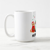 メオウィー・クリスマス・キャット コーヒーマグカップ (左)