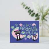 メオウズヴィルダディOベートニク子猫2 ポストカード (スタンド正面)