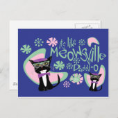 メオウズヴィルダディOベートニク子猫2 ポストカード (正面/裏面)