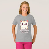 メオウテンクリマー – かわいい子猫 Tシャツ (正面フル)