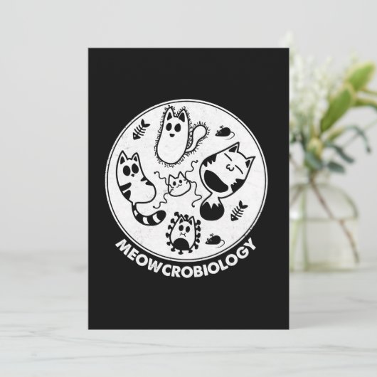 メオクロバイオロジー微生物学猫好き シーズンカード (スタンド正面)