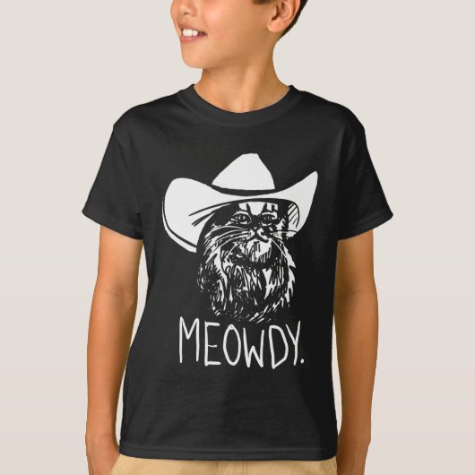 メオディテキサス州キャットミーム Tシャツ (正面)