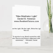 メオメディテーターライト カード (裏面)