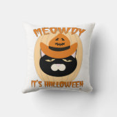メオーディカウボーイ ネコ ハロウィン 楽しい クッション (裏面)