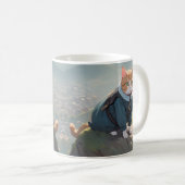 メオ威厳のあるー・ナチュス コーヒーマグカップ (正面右)