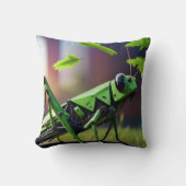 メカのバッタ クッション (正面)