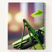 メカのバッタ ノートブック (裏面)