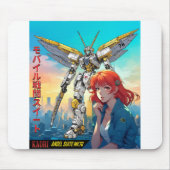 メカウォリアー – KAORI'S ANGEL SUITE MK78 マウスパッド (正面)
