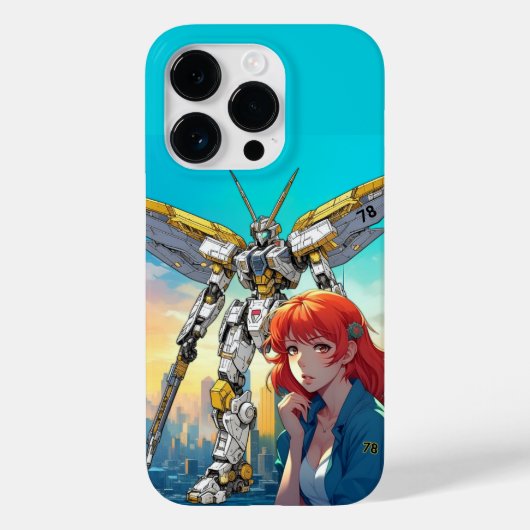 メカウォリアー – KAORI'S ANGEL SUITE MK78 Case-Mate iPhoneケース (裏面)