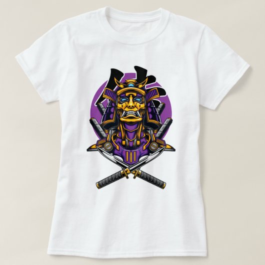 メカサムライ Tシャツ (デザイン正面)