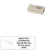 メカジキおもしろい漫画イラストレーション ラバースタンプ (押印)