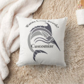 メカジキのサンダー_コーブ クッション (ブランケット)