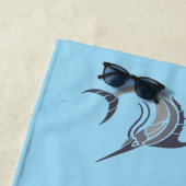 メカジキのサンダー_コーブ ビーチタオル (インサイチュ)