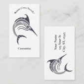 メカジキのサンダー_コーブ 名刺 (正面/裏面)