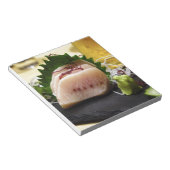 メカジキの刺身 わさび 生 鲜 ノートパッド (アングル)