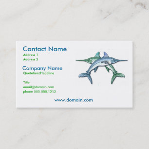 メカジキの名刺 名刺