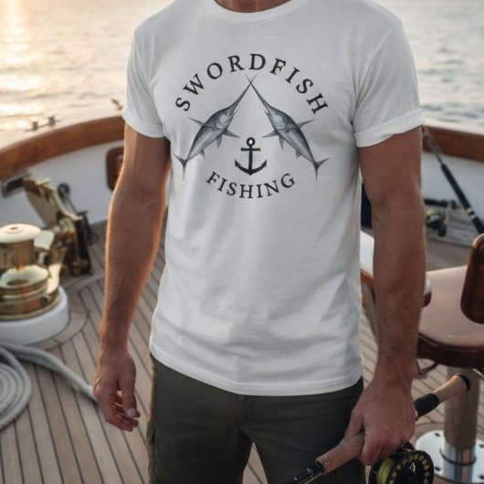 メカジキの釣り Tシャツ