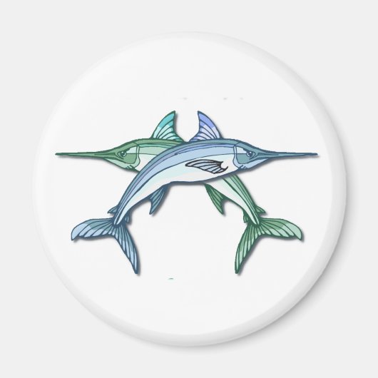 メカジキ磁石 マグネット (正面)